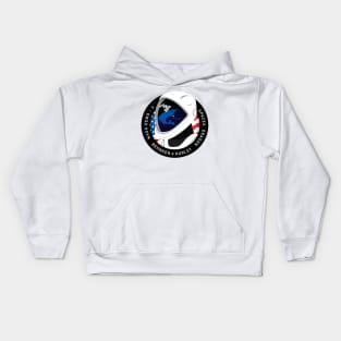 SpaceX Artwork for DM-2 Kids Hoodie